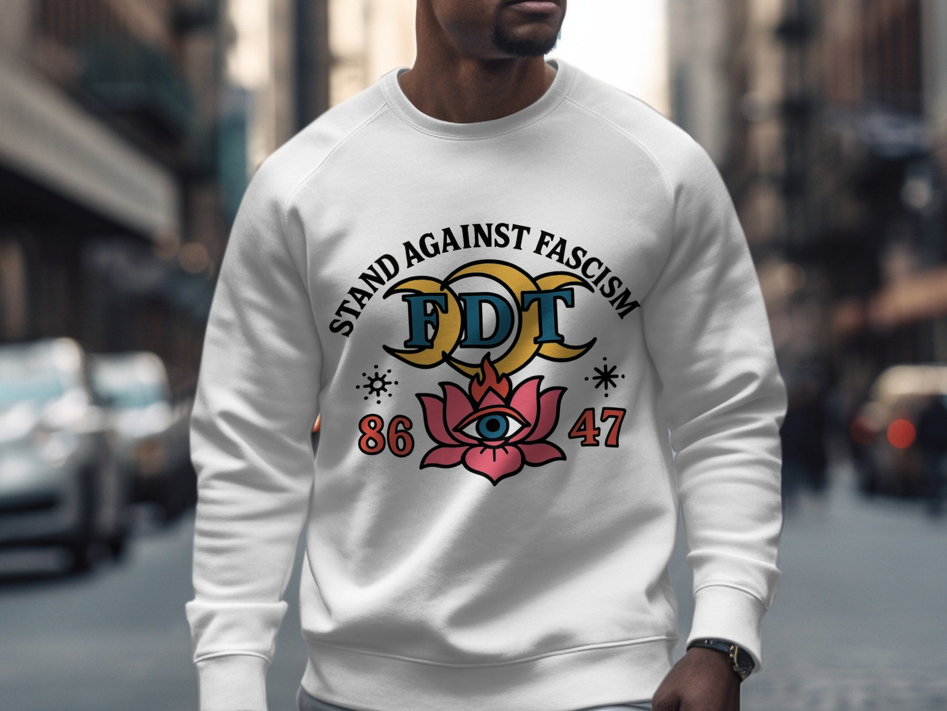 Stand Against Fascism FDT 86 47 Sweatshirt product