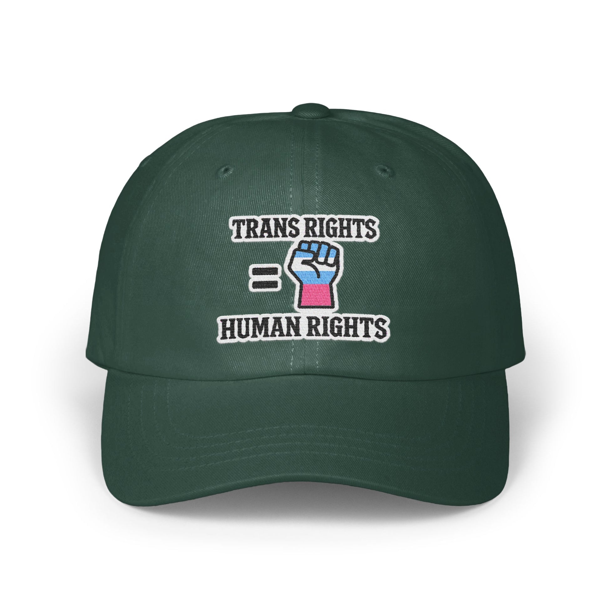 Trans Rights Human Rights Statement Cap product type