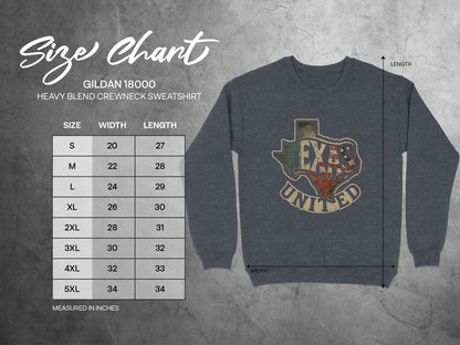 Texas United Graphic Sweatshirt product type