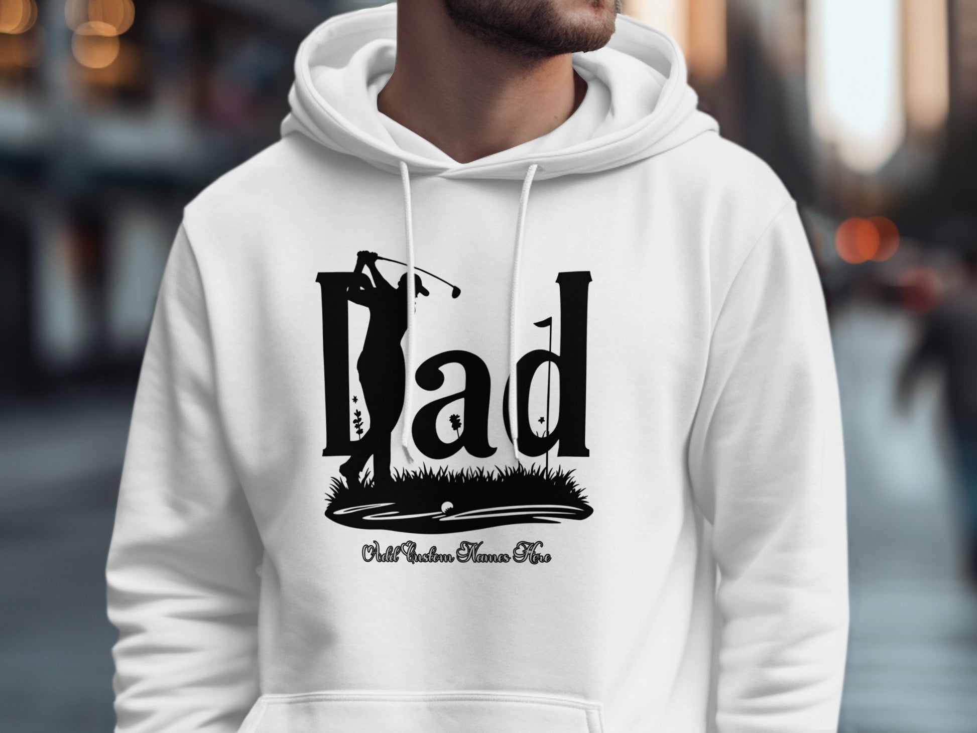 Dad Golf Themed Casual Stylish Hoodie product
