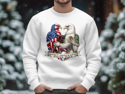 Protect Immigrants Foster Peace Sweatshirt product