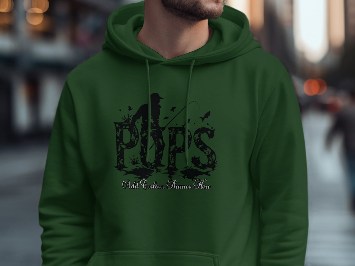 Customizable Pops Graphic Hoodie Casual Wear product type