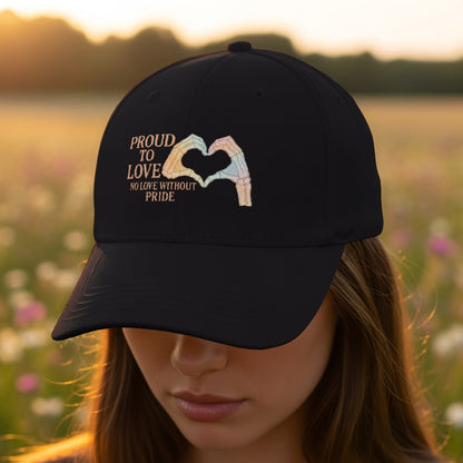 Proud to Love No Love Without Pride Hat product type