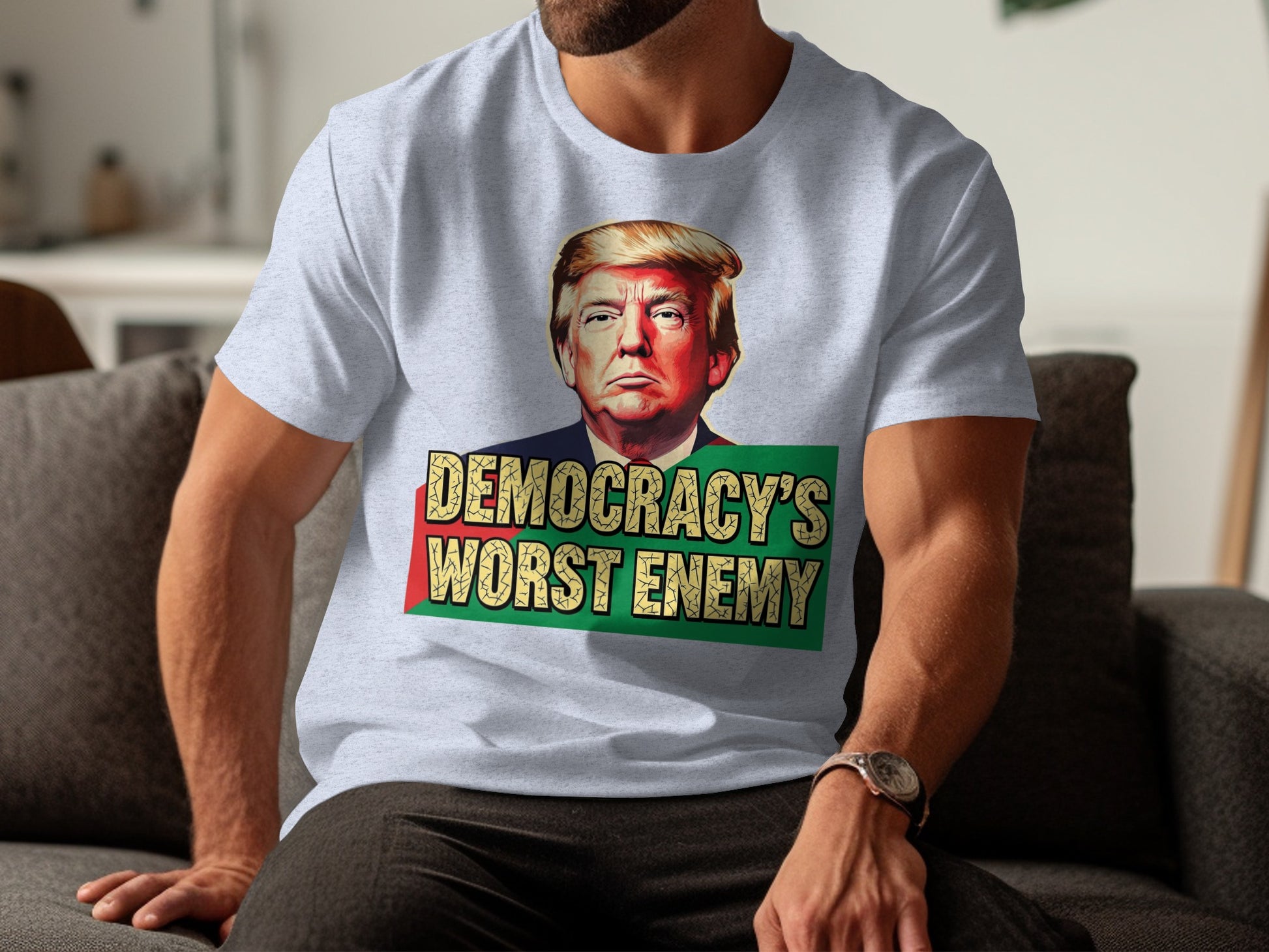 Democracy's Worst Enemy Graphic T-Shirt product type