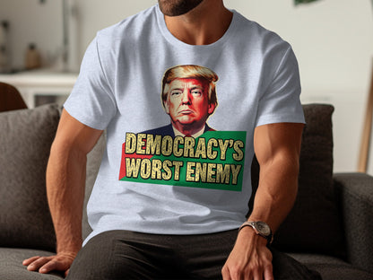 Democracy's Worst Enemy Graphic T-Shirt product type