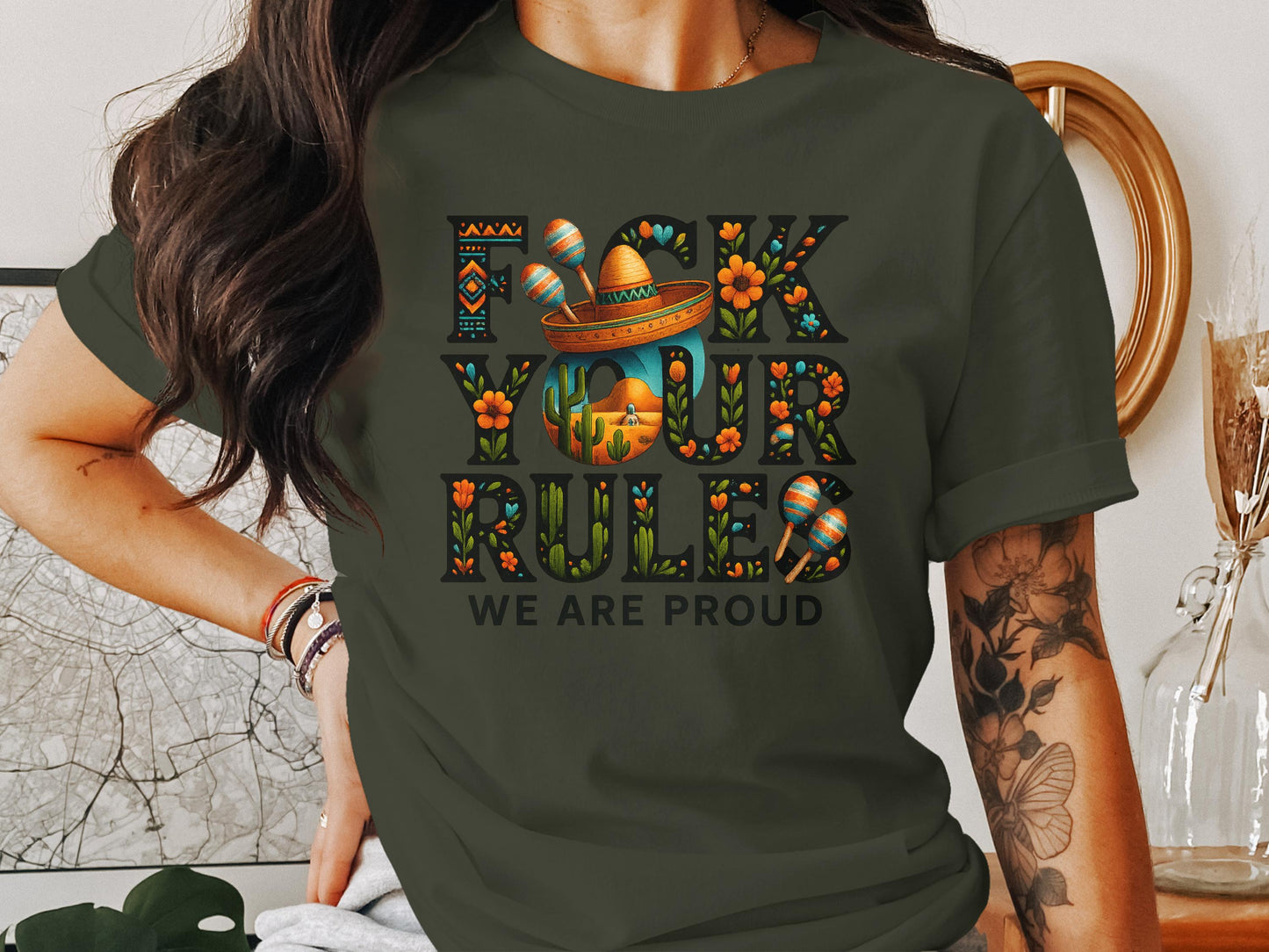 F*ck Your Rules We Are Proud Graphic Shirt product