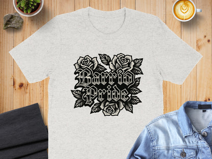 Barrio Pride Graphic Tee with Rose Design product type