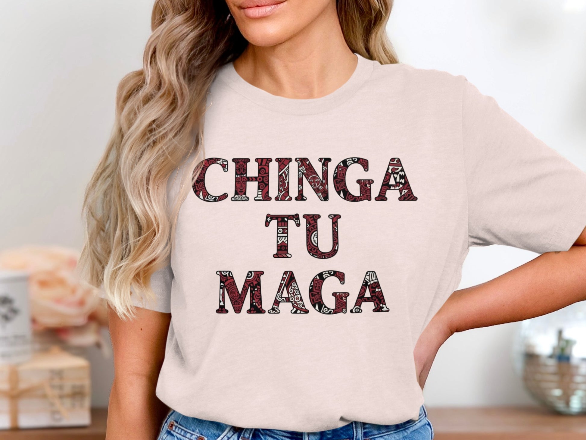Chinga Tu Maga Graphic Shirt Statement Apparel
