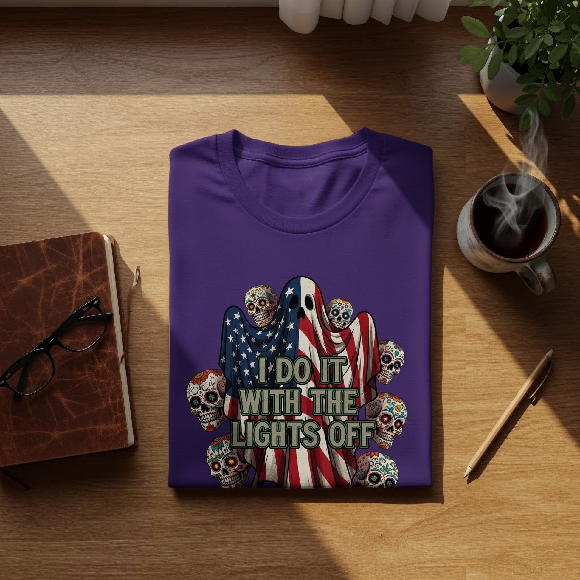 I Do It With The Lights Off Skull Ghost product type