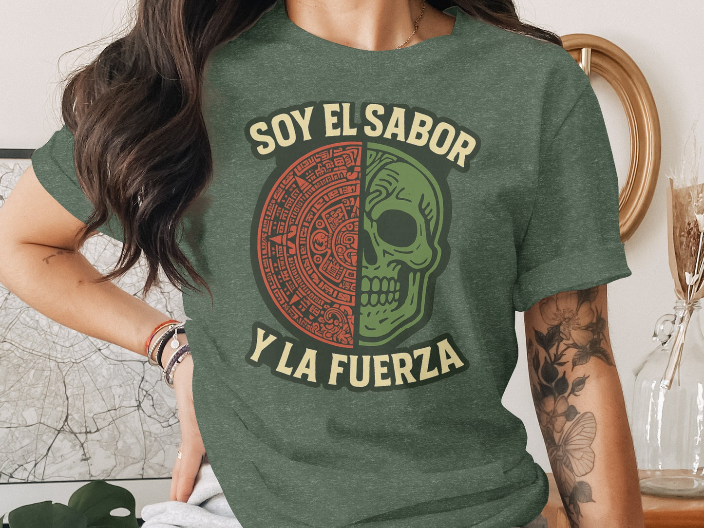 Soy El Sabor Y La Fuerza Graphic T-Shirt product
