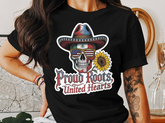 Proud Roots United Hearts Skull Cowboy Hat product