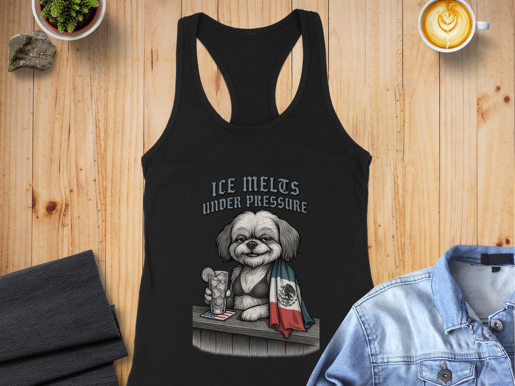 Ice Melts Under Pressure Tank Top product type