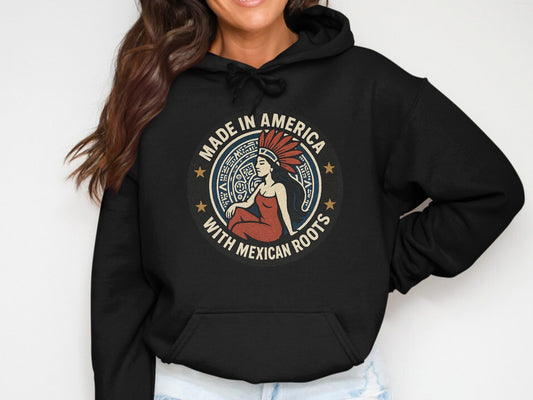 Made in America With Mexican Roots Hoodie product type