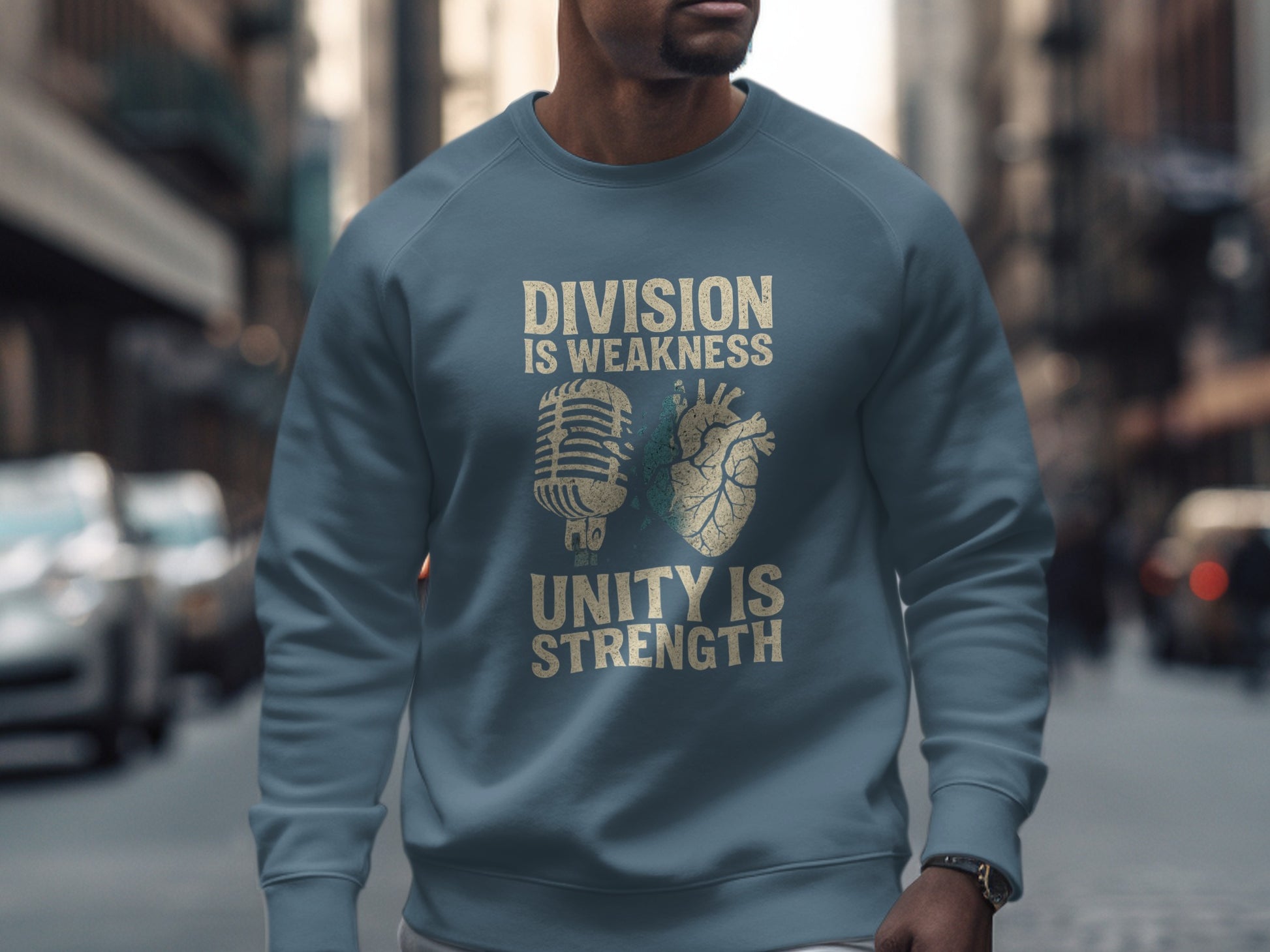 Division is Weakness Unity is Strength Sweater product type