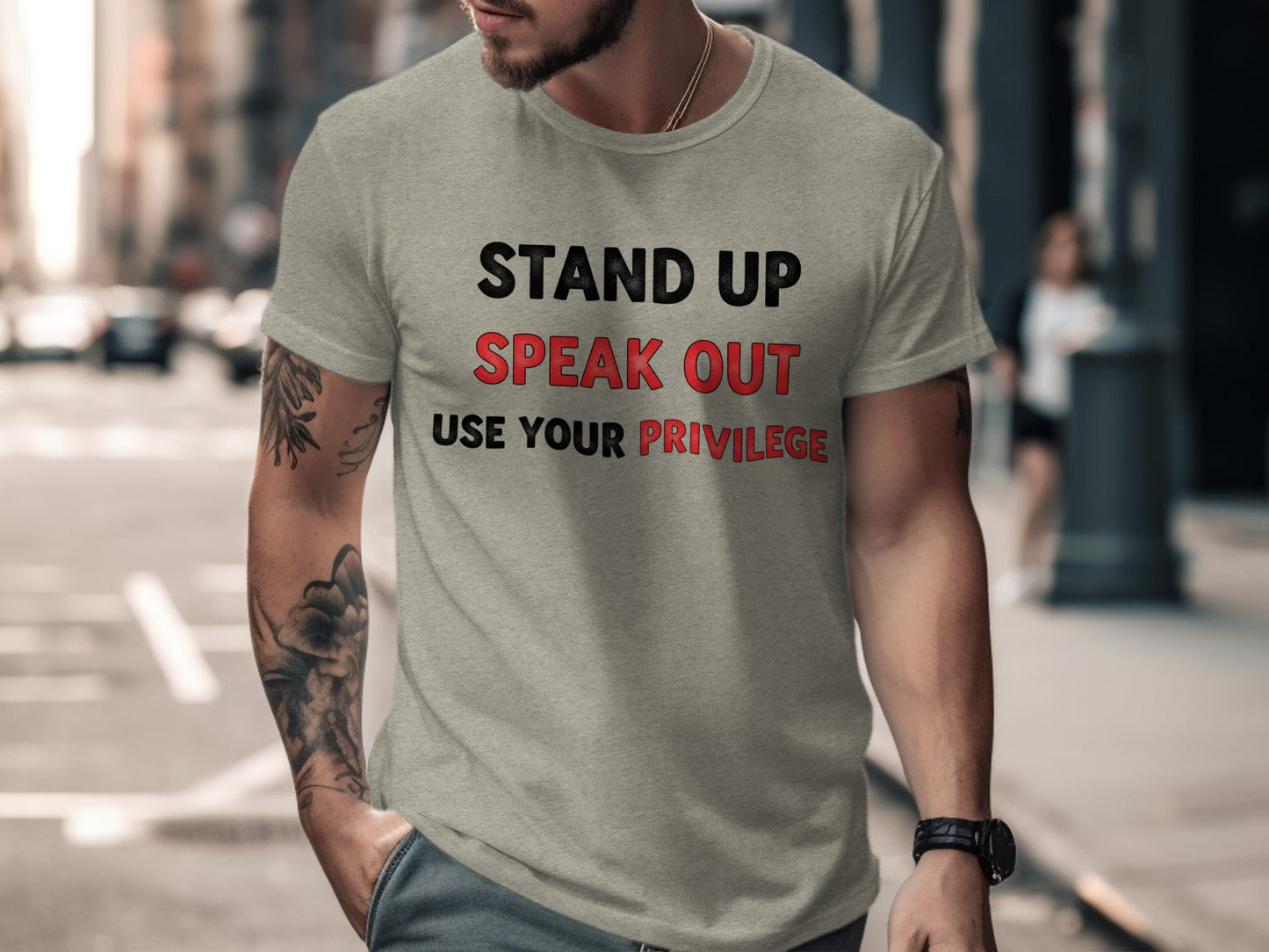 Stand Up Speak Out Use Your Privilege T-shirt
