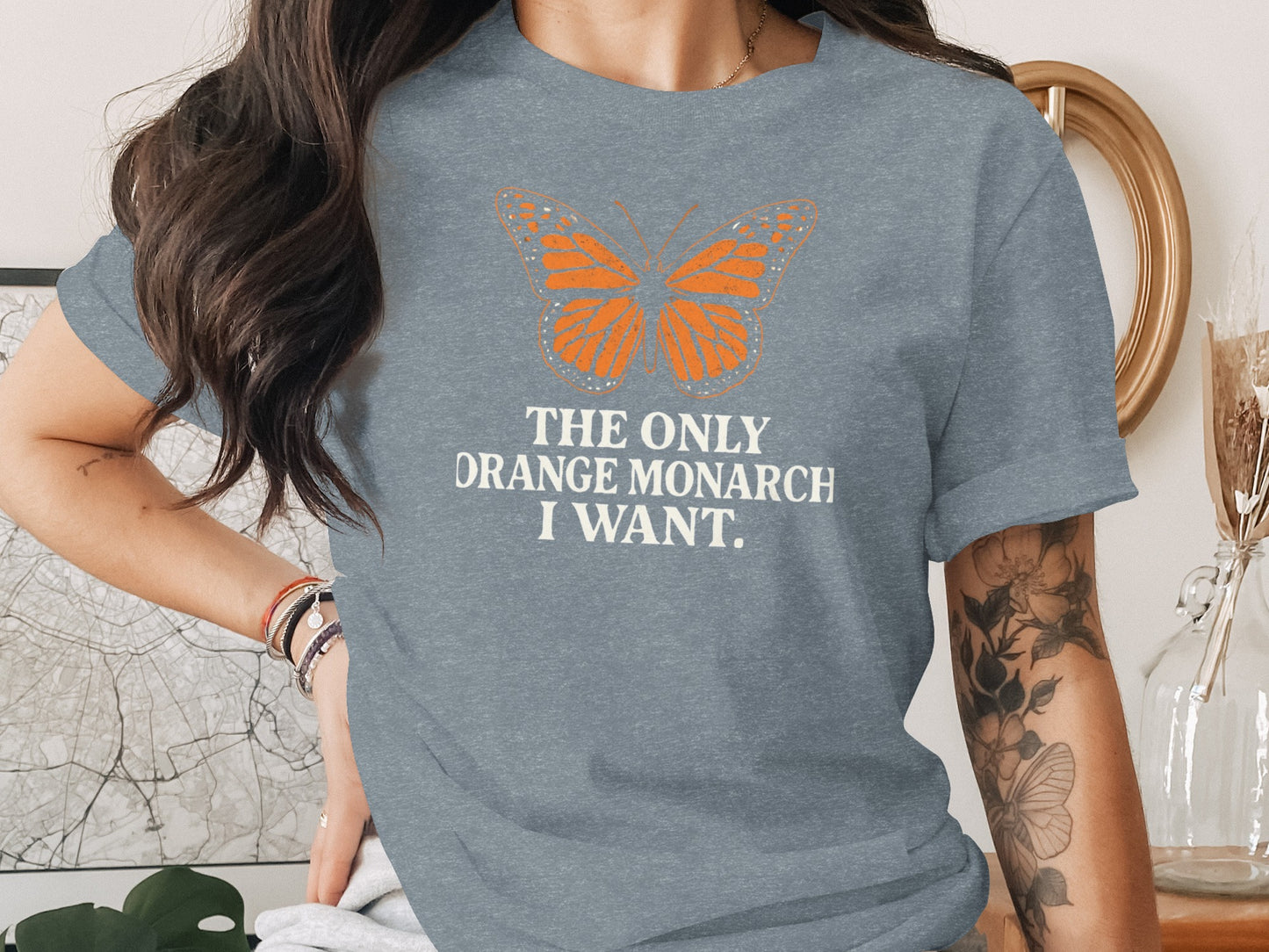 The Only Orange Monarch I Want Graphic T-Shirt