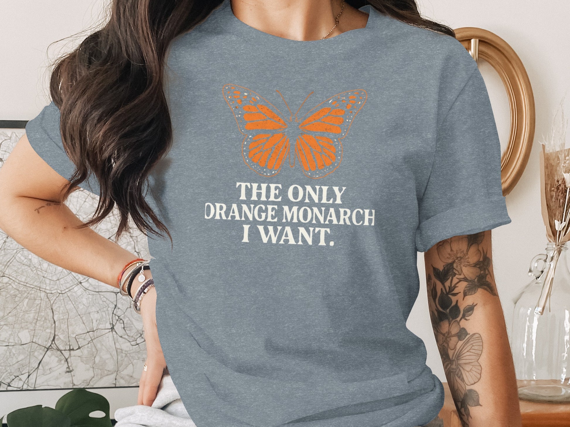 The Only Orange Monarch I Want Graphic T-Shirt