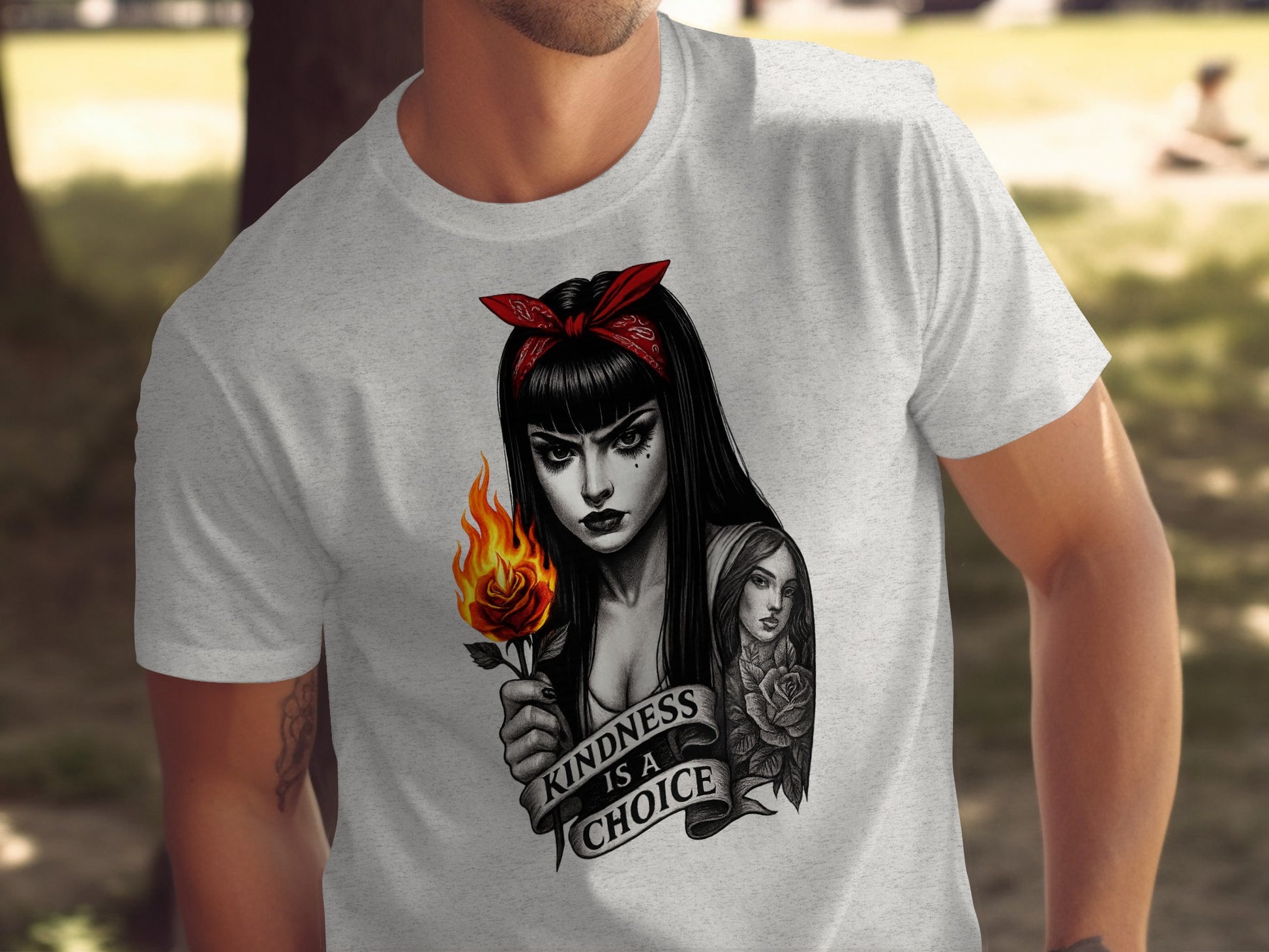 Kindness Is A Choice Graphic T-shirt product type