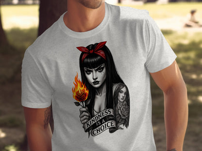 Kindness Is A Choice Graphic T-shirt product type