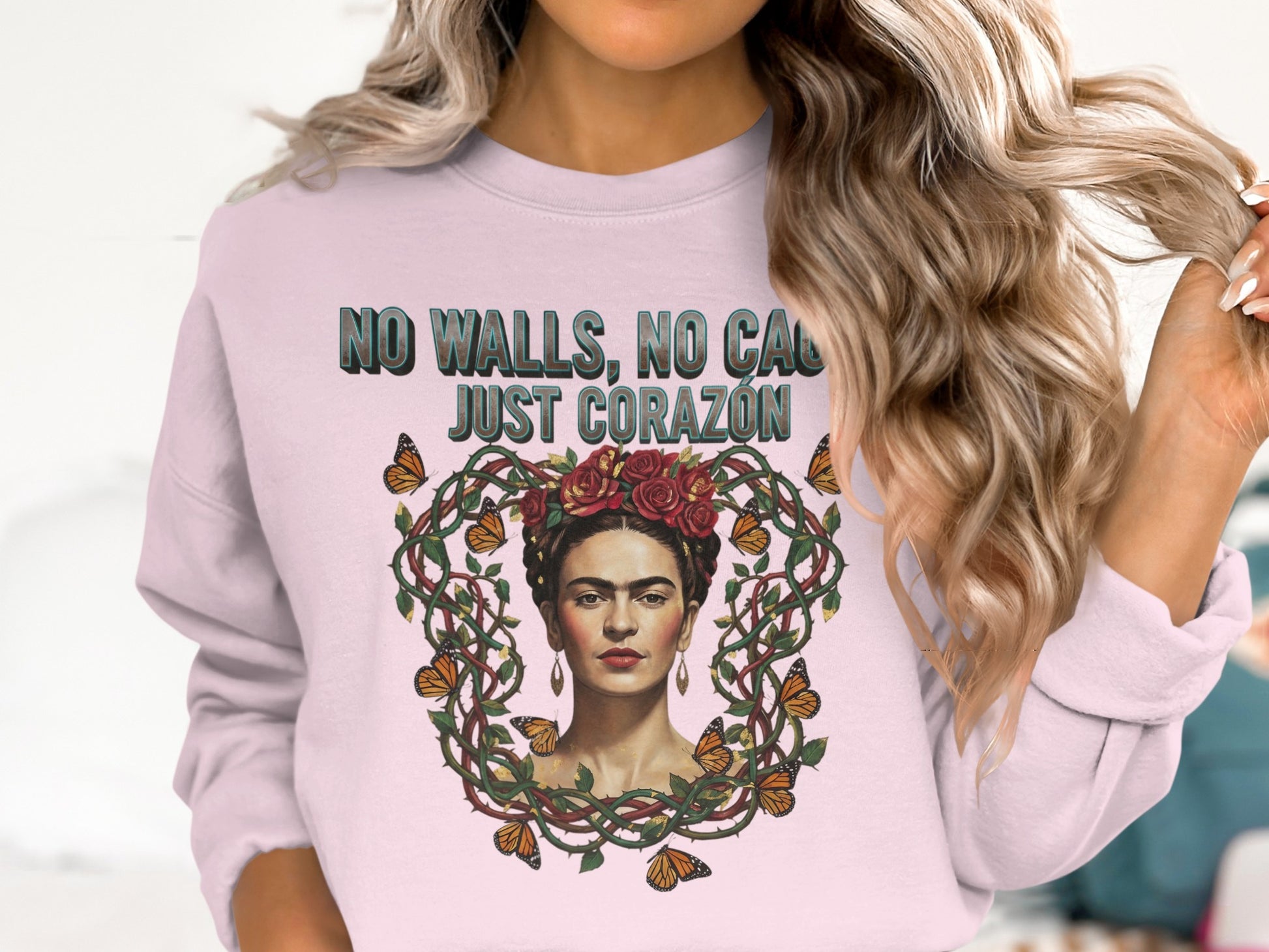 No Walls No Cages Just Corazon Sweatshirt