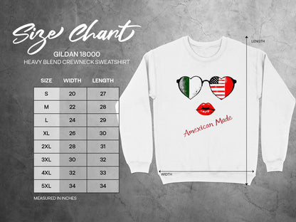 Amexican Made Gildan 18000 Heavy Blend Crewneck Sweatshirt product