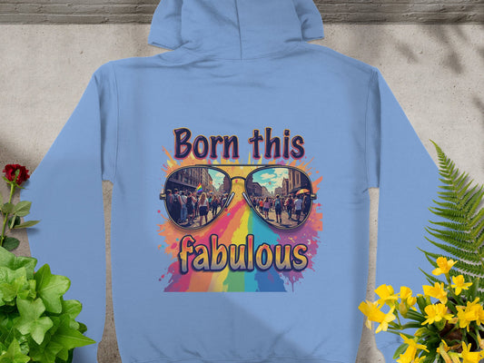 Born This Fabulous Colorful Hoodie product