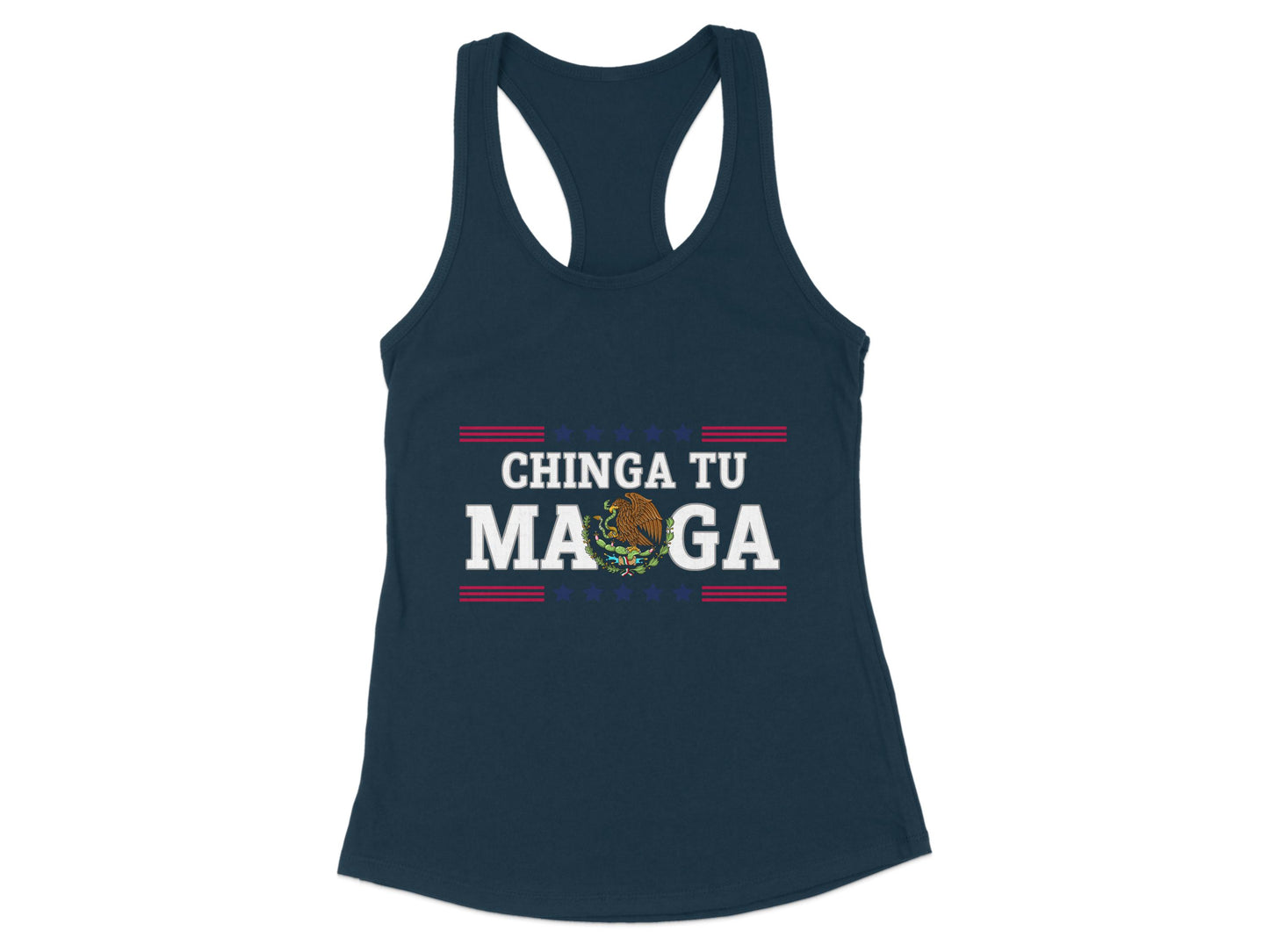 Chinga Tu Maga Tank Top with Unique Graphic Design product