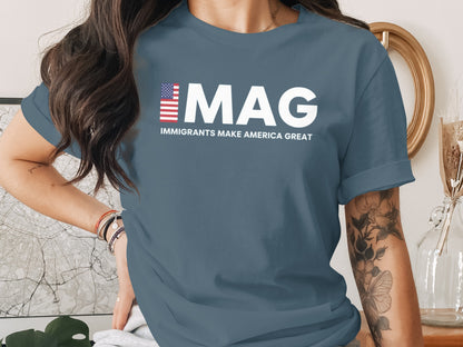 Immigrants Make America Great Statement Shirt