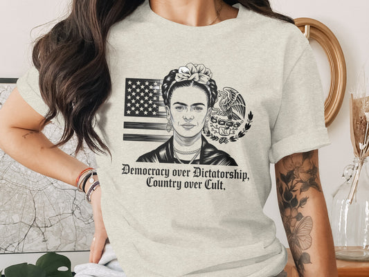 Democracy over Dictatorship Country over Cult product type