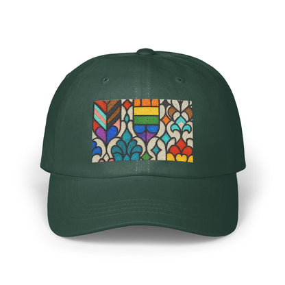 Colorful Patterned Cap with Abstract Design Product Type