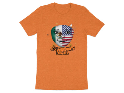 Love and Unity for All Graphic T-Shirt product type