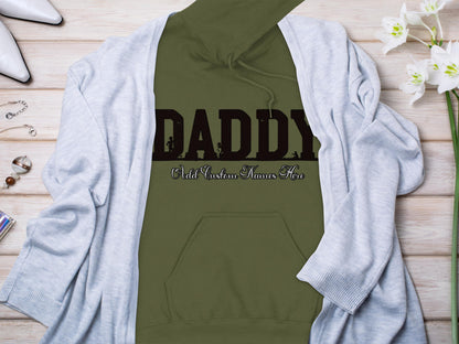 Daddy Add Custom Names Here Hoodie product type