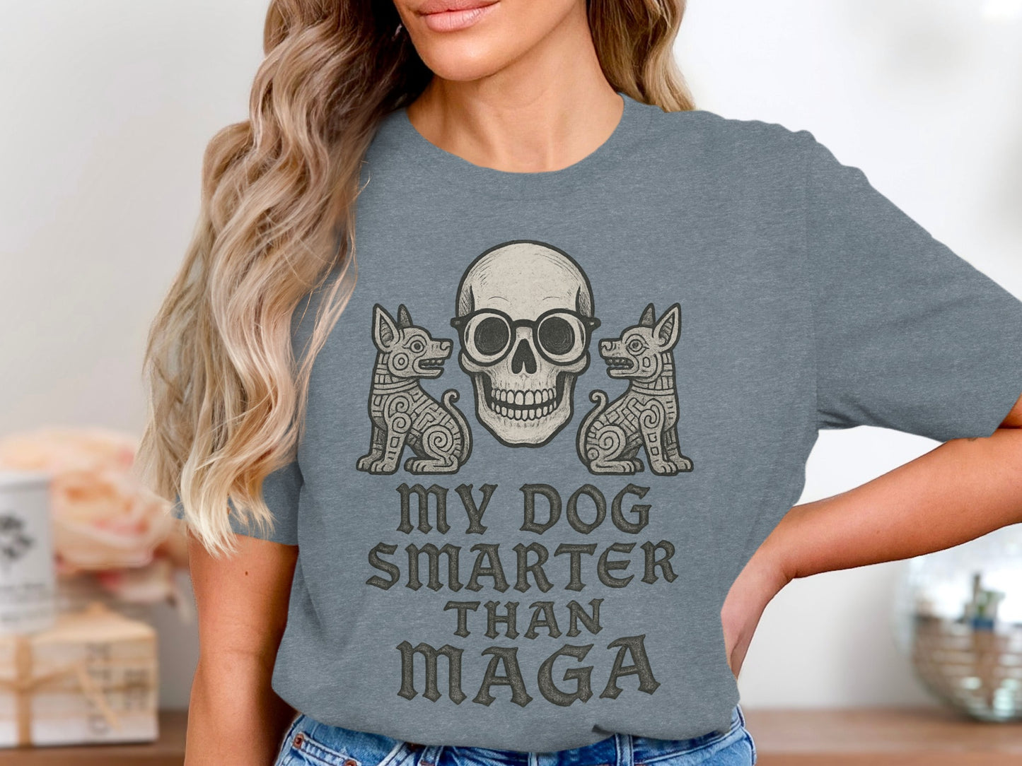 My Dog Smarter Than MAGA Graphic Tee