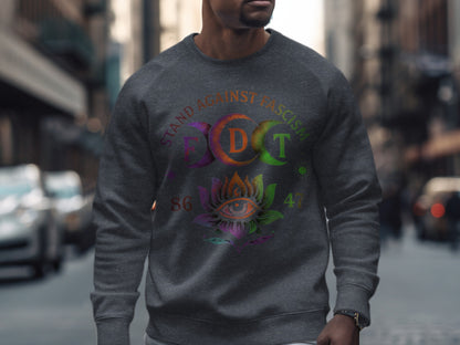 Stand Against Fascism FDCT Eye Graphic Sweatshirt product
