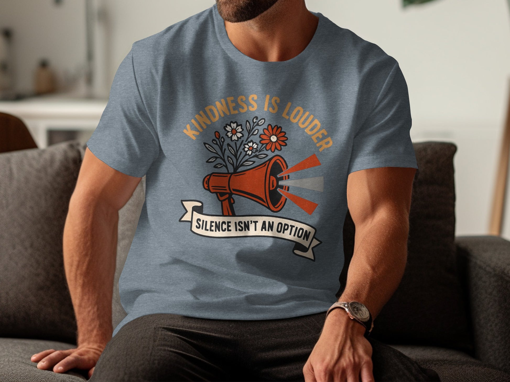 Kindness Is Louder Silence Isn't An Option T-Shirt product