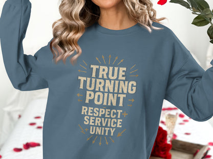 True Turning Point Respect Service Unity shirt