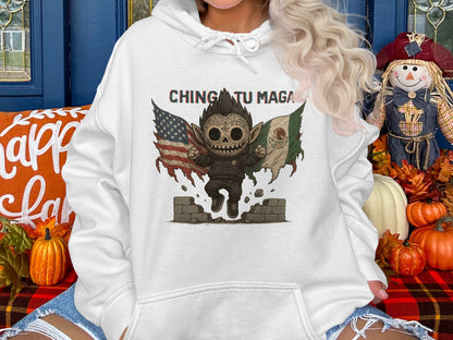 Chingon Tu Maga Halloween Pumpkin Hoodie product type
