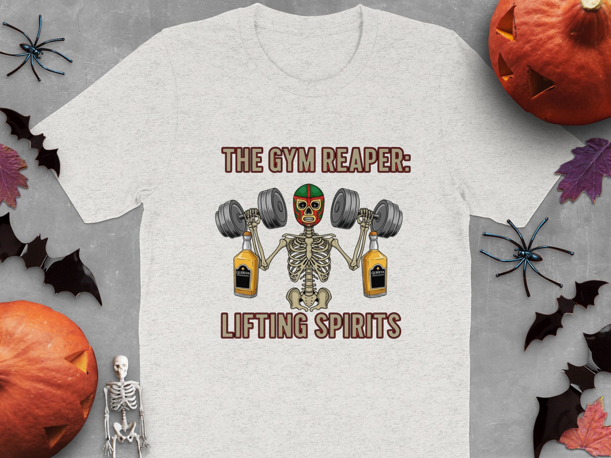 The Gym Reaper Lifting Spirits Graphic T-Shirt product