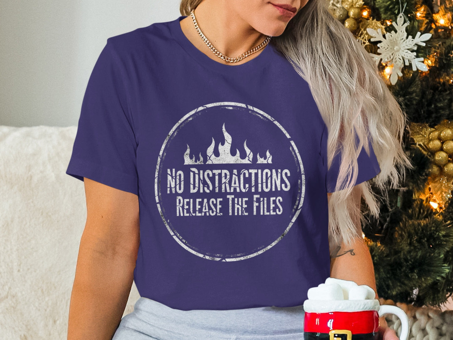 No Distractions Release The Files Shirt