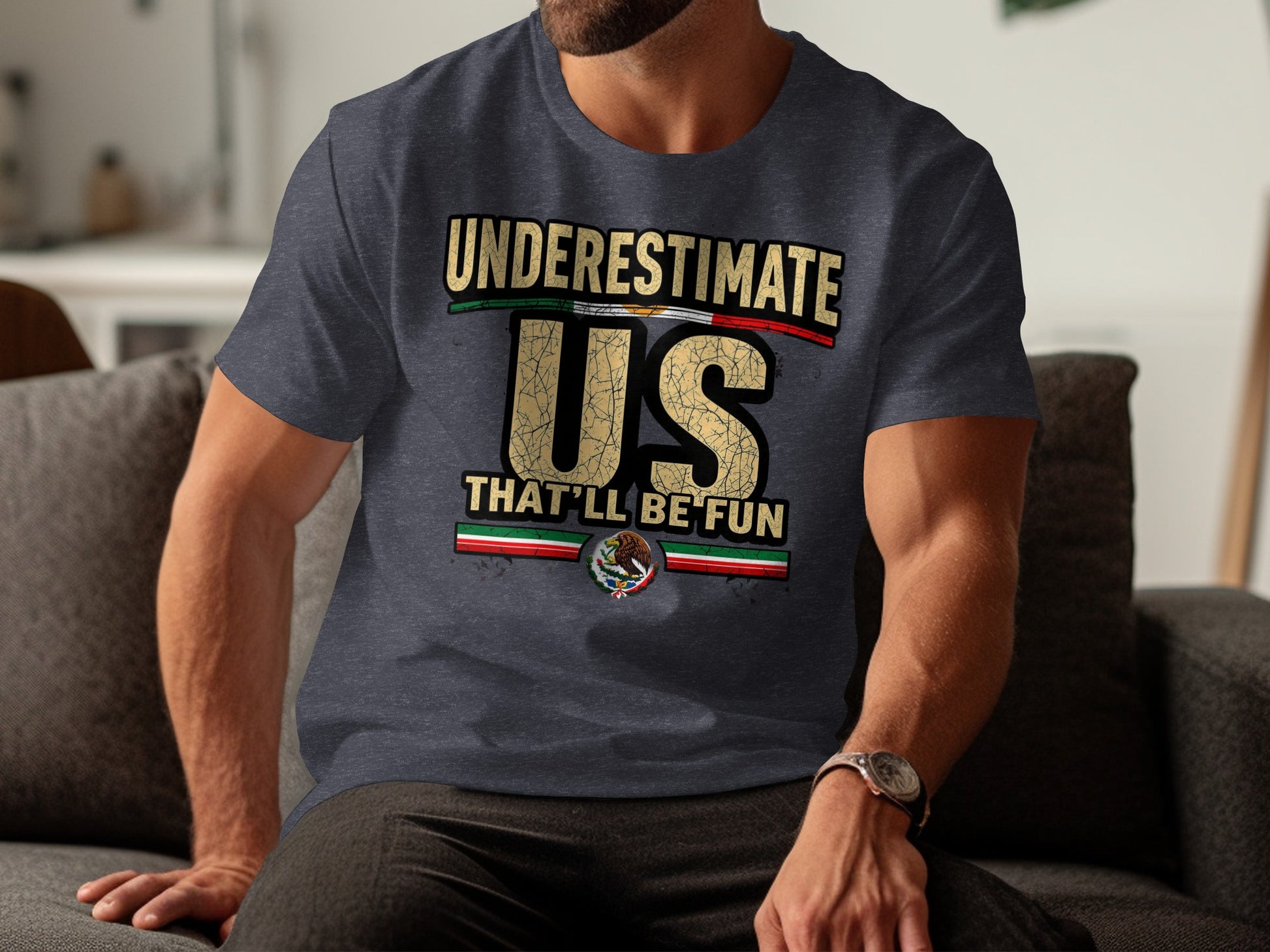 Underestimate Us That'll Be Fun Graphic T-Shirt product type