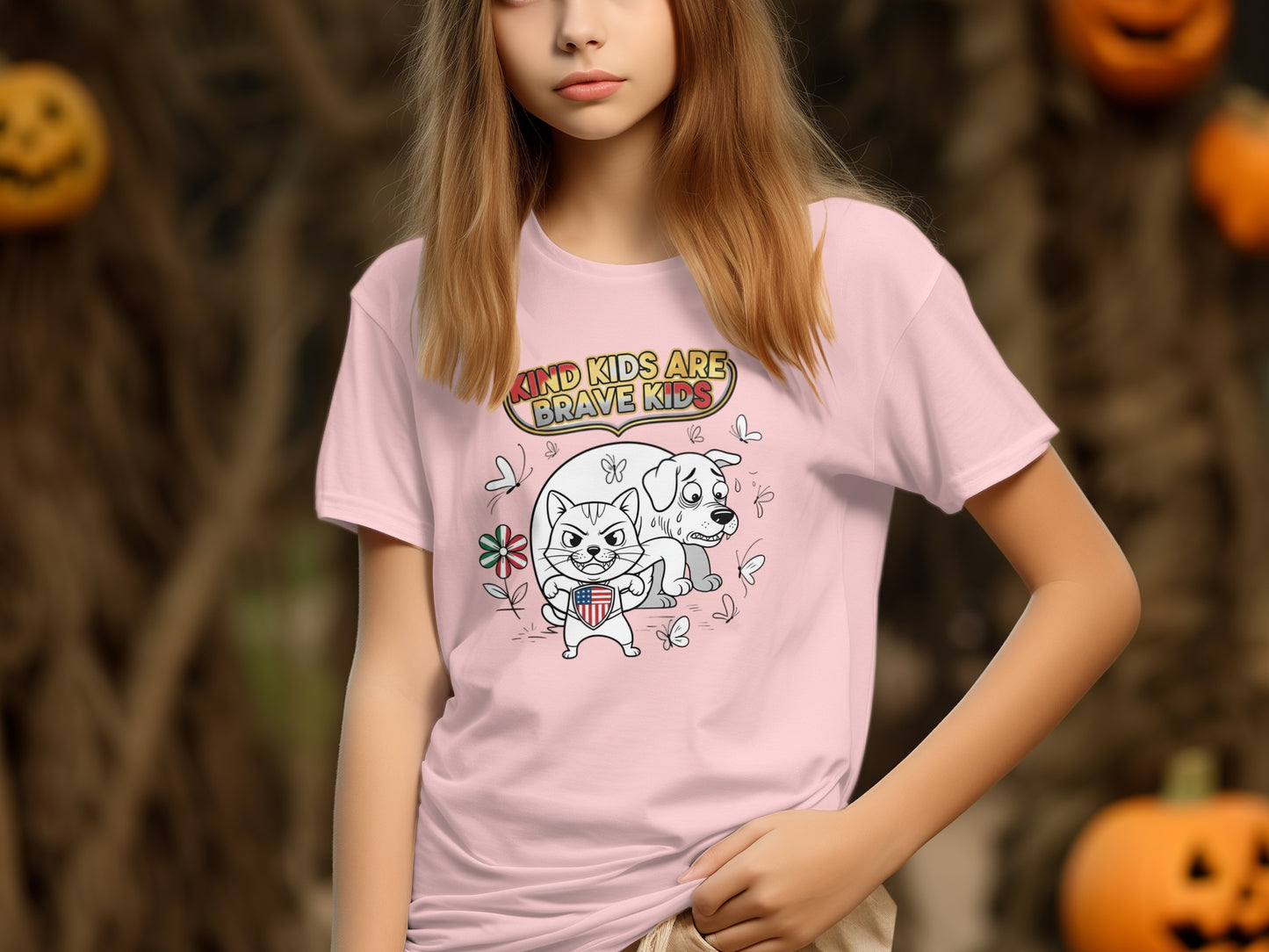 Kind Kids Are Brave Kids Graphic Tee