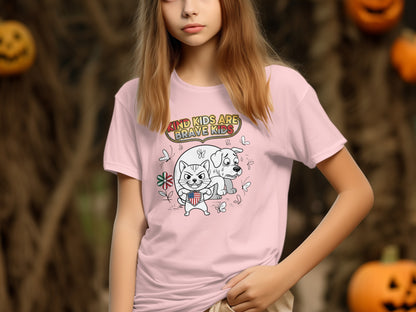Kind Kids Are Brave Kids Graphic Tee