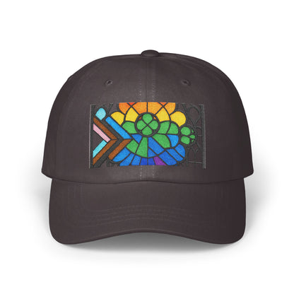 Colorful Stained Glass Design Baseball Cap product
