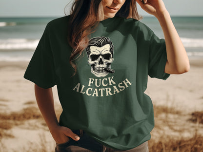 F*** Alcatrash Skull Graphic Statement T-shirt product