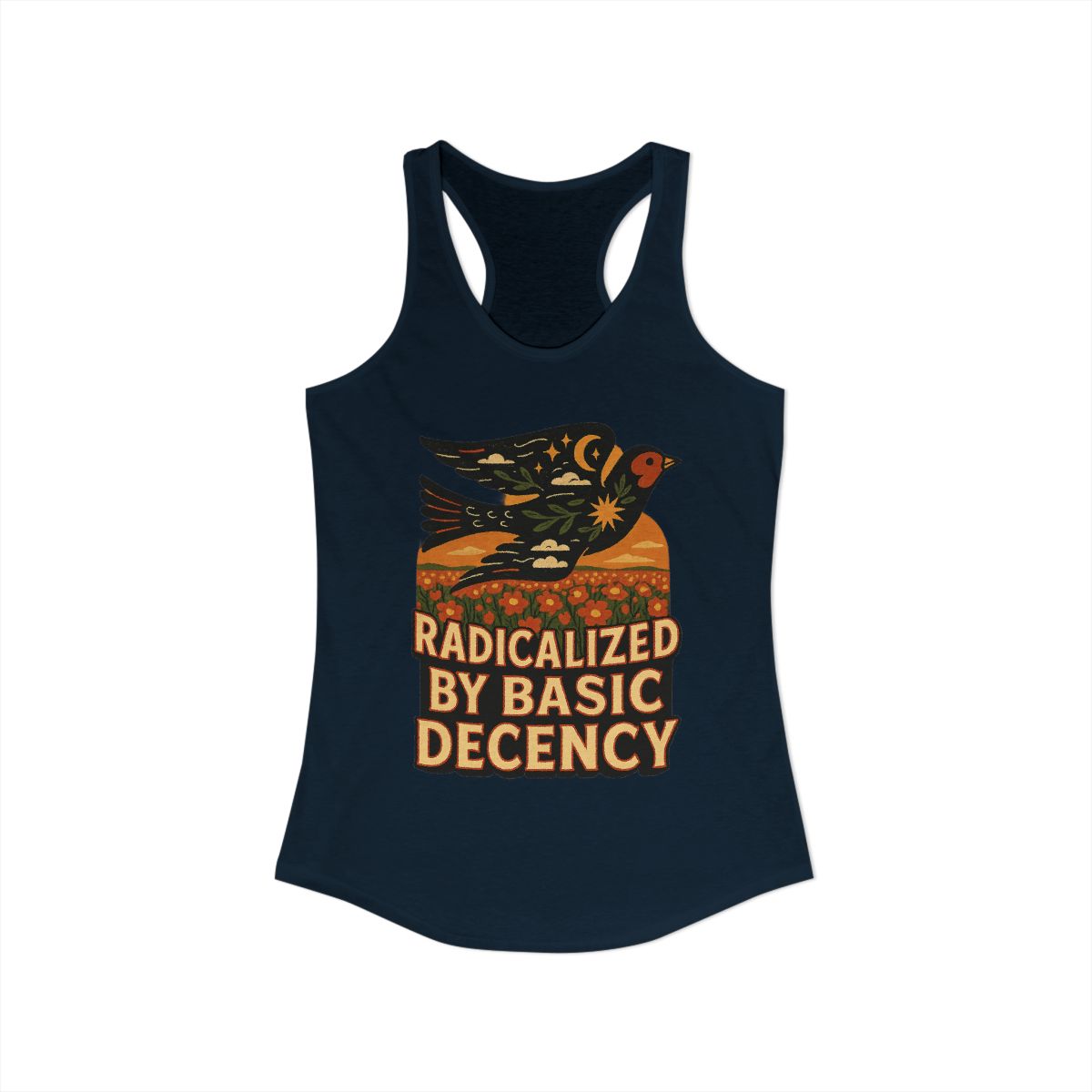 Radicalized By Basic Decency Tank Top