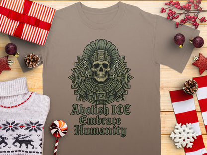 Abolish ICE Embrace Humanity graphic tee product