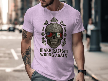 Make Racism Wrong Again Graphic T-shirt