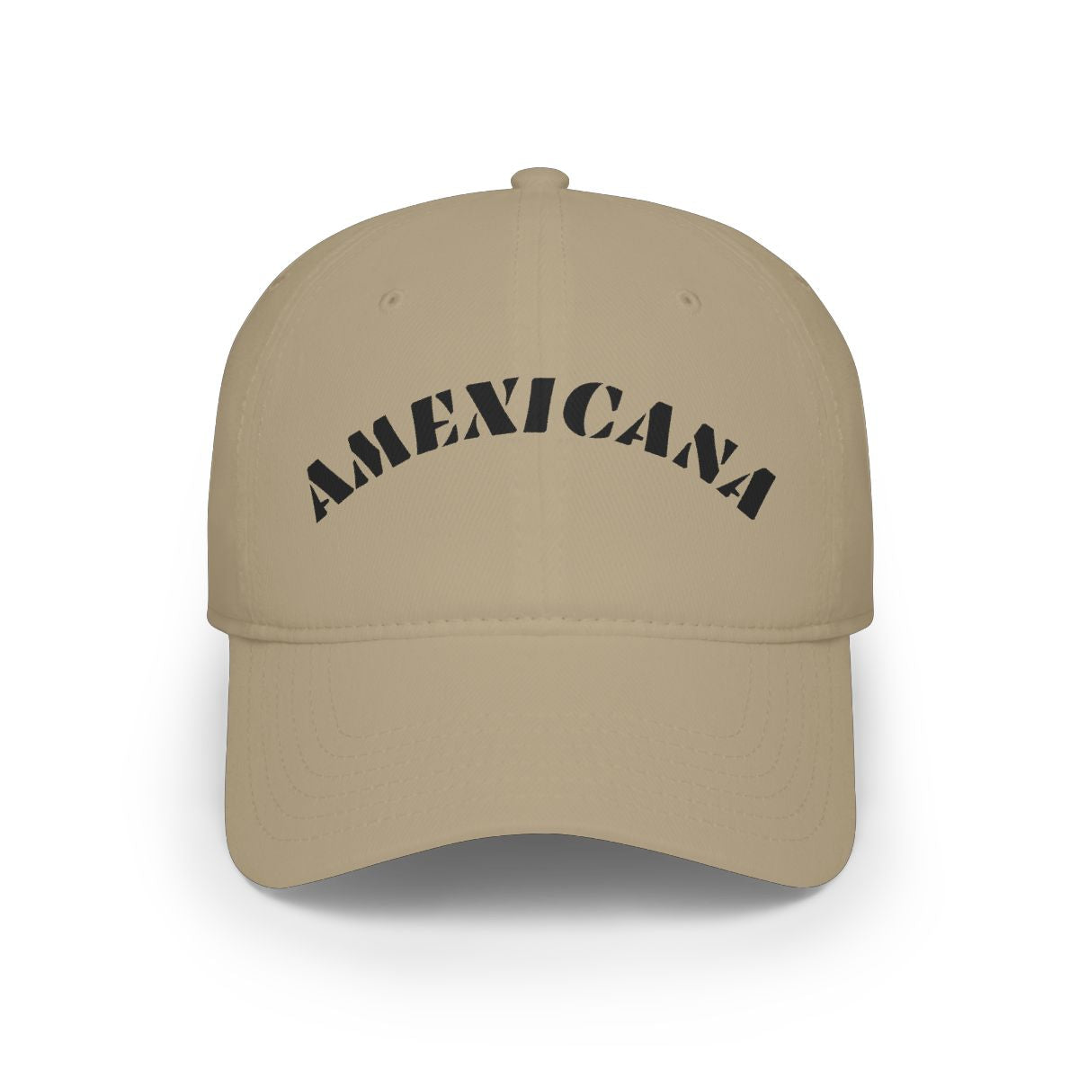AMEXICANA Stylish Curved Text Baseball Cap