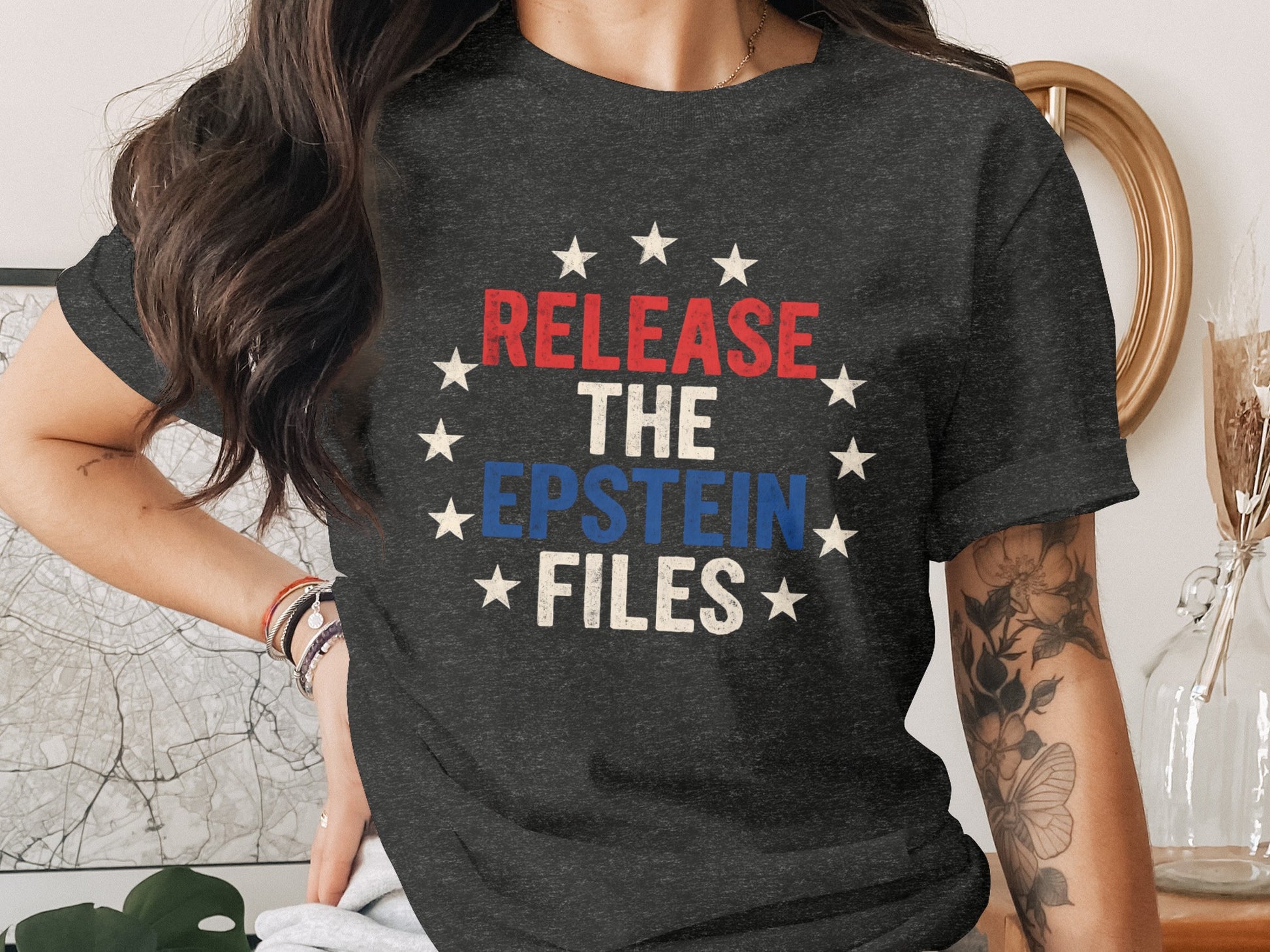 Release the Epstein Files Printed Shirt product