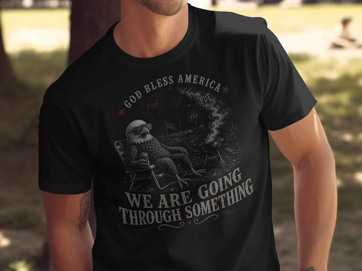 Sarcastic Americana Eagle T-Shirt